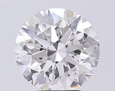 4.01ct H VS1 Excellent Cut Round Lab Grown Diamond