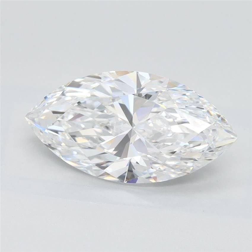1.60ct D IF Very Good Cut Marquise Lab Grown Diamond
