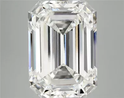 12.21ct F VS1 Rare Carat Ideal Cut Emerald Lab Grown Diamond