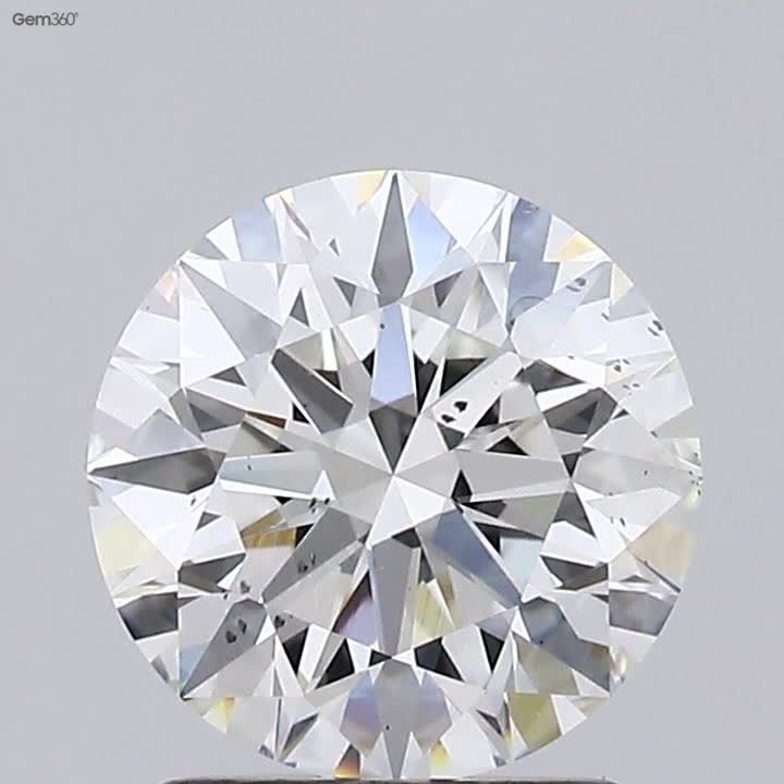 1.82ct F SI1 Rare Carat Ideal Cut Round Lab Grown Diamond