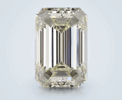 4.01ct K IF Rare Carat Ideal Cut Emerald Diamond
