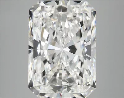 9.18ct F VVS2 Rare Carat Ideal Cut Radiant Lab Grown Diamond
