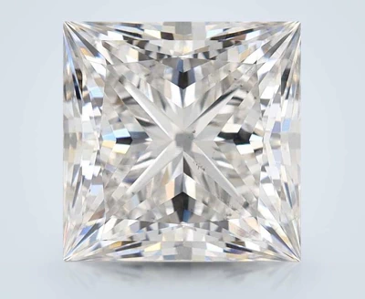 5.50ct F VS2 Rare Carat Ideal Cut Princess Lab Grown Diamond