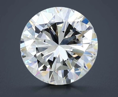 1.51ct J VVS2 Good Cut Round Diamond