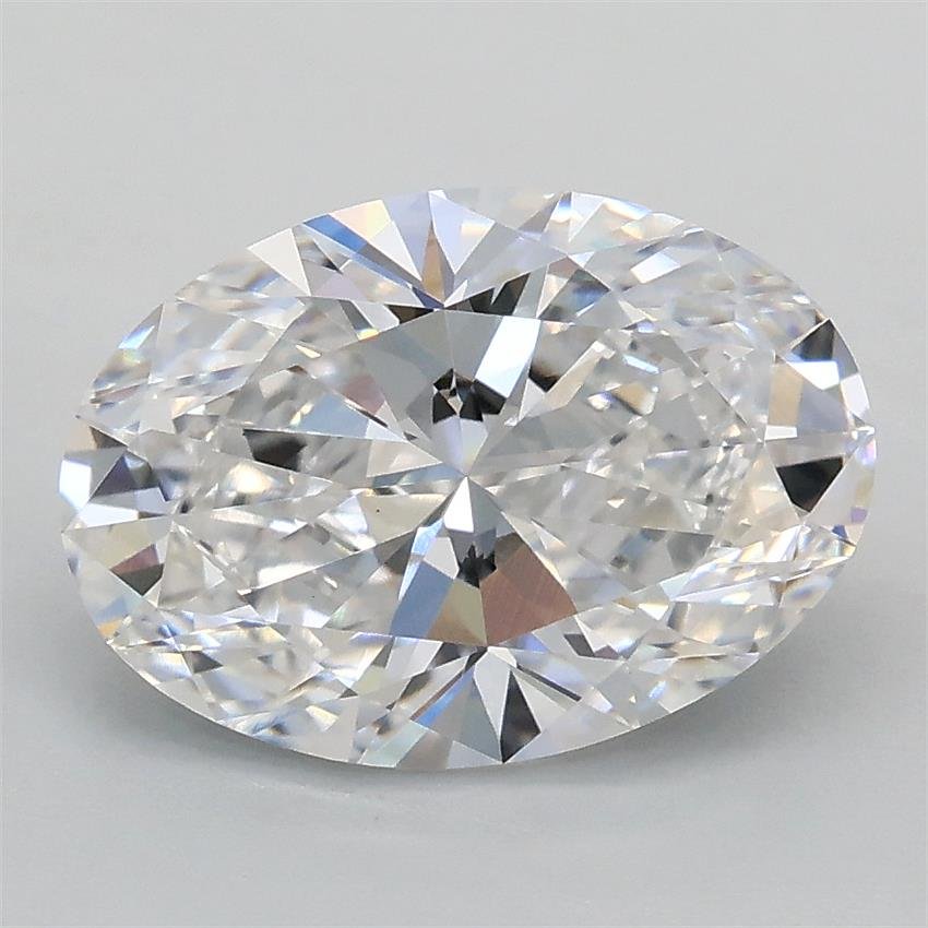 2.08ct D VS1 Rare Carat Ideal Cut Oval Lab Grown Diamond