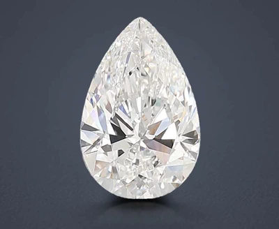 8.04ct E VVS2 Rare Carat Ideal Cut Pear Lab Grown Diamond