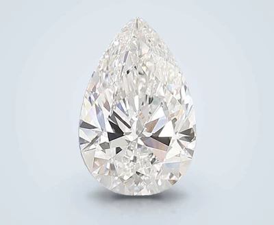 8.04ct E VVS2 Rare Carat Ideal Cut Pear Lab Grown Diamond