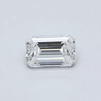 0.35ct F VS2 Very Good Cut Emerald Diamond