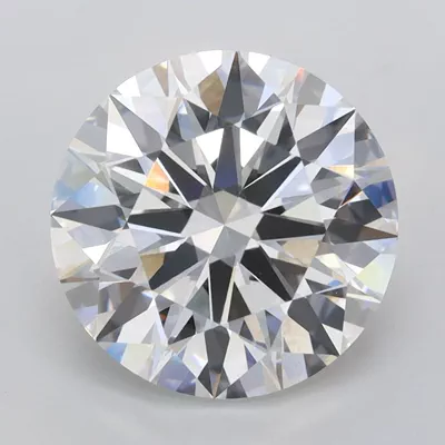 3.55ct E VVS2 Rare Carat Ideal Cut Round Lab Grown Diamond