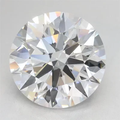 2.62ct D VVS1 Rare Carat Ideal Cut Round Lab Grown Diamond
