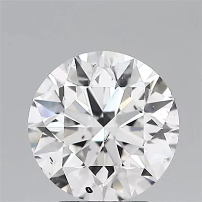 2.57ct D SI2 Excellent Cut Round Diamond