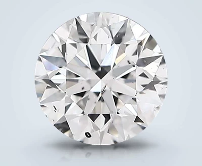 2.57ct D SI2 Excellent Cut Round Diamond