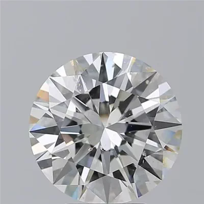 4.01ct H SI2 Excellent Cut Round Diamond