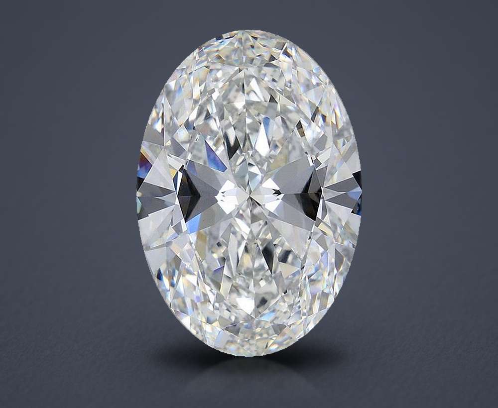16.05ct F VVS2 Rare Carat Ideal Cut Oval Lab Grown Diamond