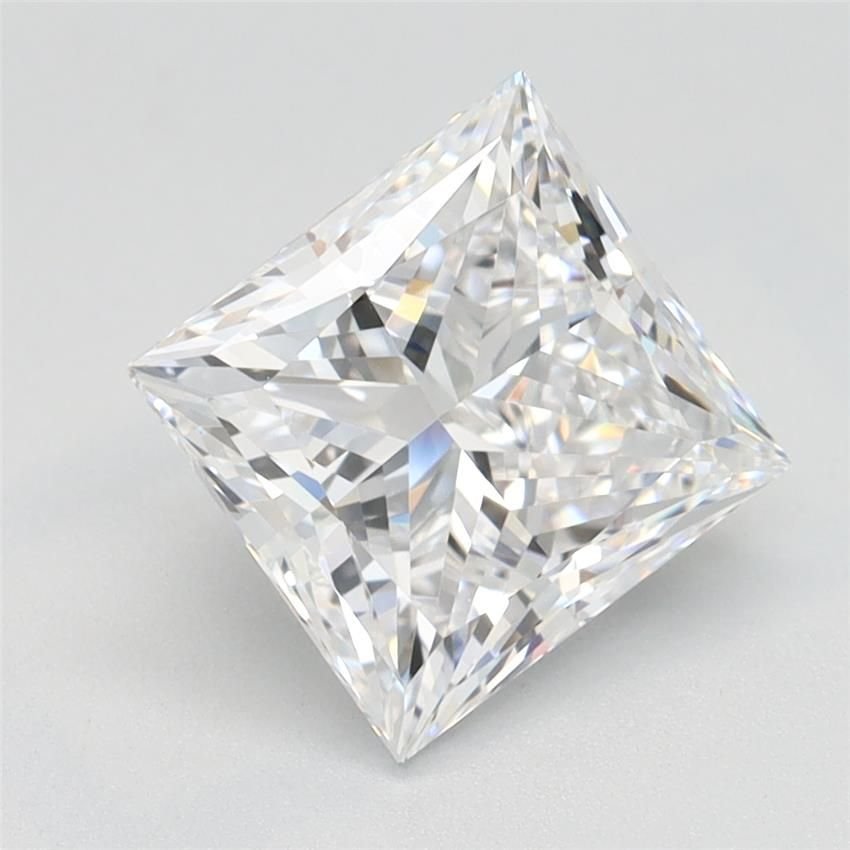 2.18ct D VVS1 Rare Carat Ideal Cut Princess Lab Grown Diamond