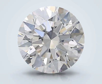 2.12ct D SI1 Rare Carat Ideal Cut Round Diamond