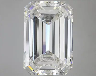 15.52ct F VS1 Rare Carat Ideal Cut Emerald Lab Grown Diamond