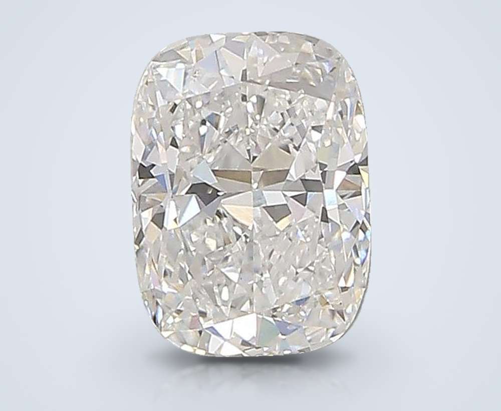 0.99ct D VVS2 Rare Carat Ideal Cut Cushion Lab Grown Diamond