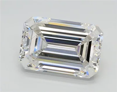 4.08ct G VS1 Rare Carat Ideal Cut Emerald Lab Grown Diamond