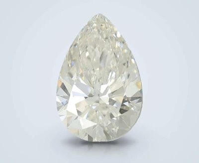5.06ct G VVS2 Rare Carat Ideal Cut Pear Lab Grown Diamond