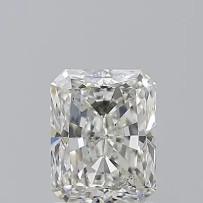 1.72ct J SI2 Rare Carat Ideal Cut Radiant Diamond