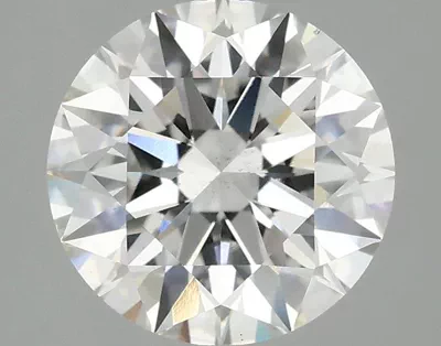 2.56ct F SI1 Rare Carat Ideal Cut Round Lab Grown Diamond