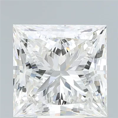10.34ct G VVS2 Rare Carat Ideal Cut Princess Lab Grown Diamond