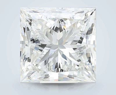 10.34ct G VVS2 Rare Carat Ideal Cut Princess Lab Grown Diamond