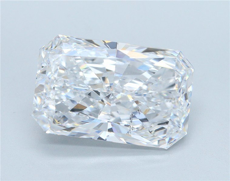 5.02ct D VS2 Rare Carat Ideal Cut Radiant Lab Grown Diamond