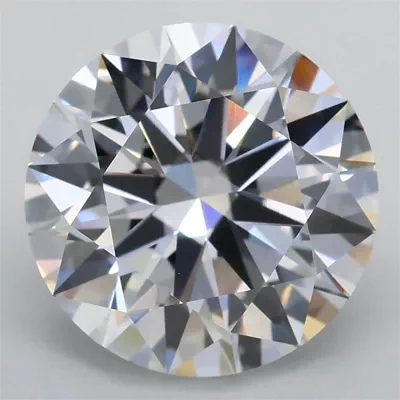 3.75ct D VS1 Rare Carat Ideal Cut Round Lab Grown Diamond