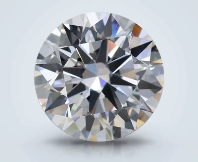 3.75ct D VS1 Rare Carat Ideal Cut Round Lab Grown Diamond