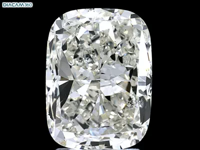 3.51ct K SI2 Good Cut Cushion Diamond