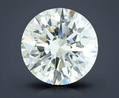 8.04ct J SI1 Rare Carat Ideal Cut Round Diamond