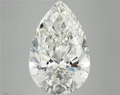 10.46ct G VVS2 Rare Carat Ideal Cut Pear Lab Grown Diamond
