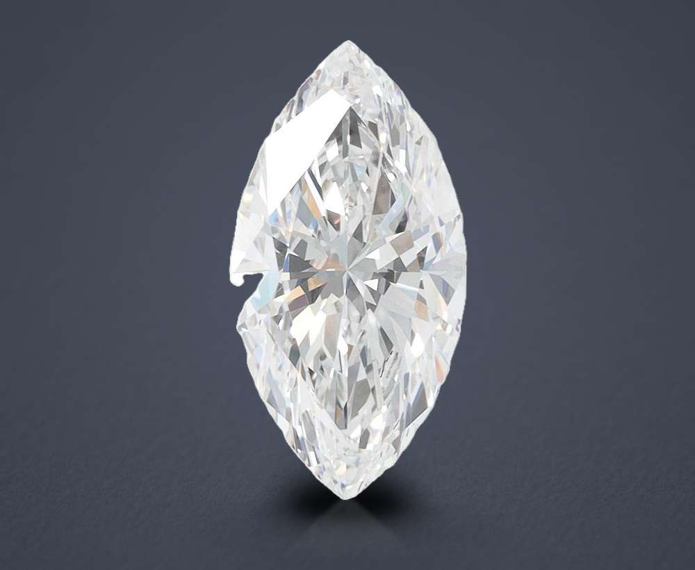 2.01ct D VVS1 Very Good Cut Marquise Lab Grown Diamond