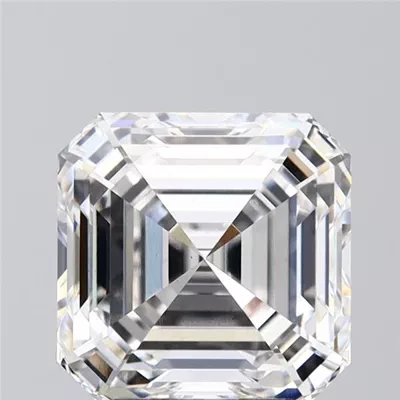 4.08ct E VS1 Rare Carat Ideal Cut Asscher Lab Grown Diamond