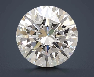 3.01ct D VS1 Rare Carat Ideal Cut Round Lab Grown Diamond