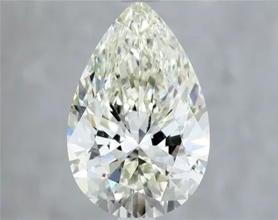2.01ct J SI1 Rare Carat Ideal Cut Pear Diamond