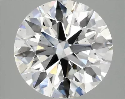 3.85ct F SI1 Rare Carat Ideal Cut Round Lab Grown Diamond