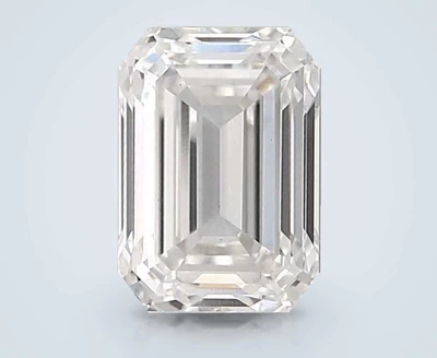 1.70ct F VS1 Rare Carat Ideal Cut Emerald Lab Grown Diamond