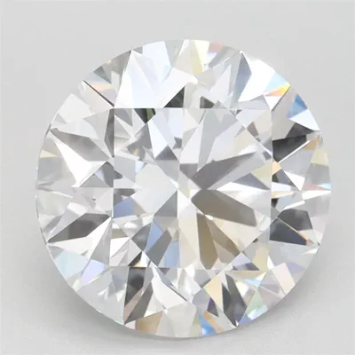 2.70ct D FL Rare Carat Ideal Cut Round Lab Grown Diamond