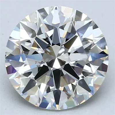 3.01ct G VVS2 Rare Carat Ideal Cut Round Lab Grown Diamond