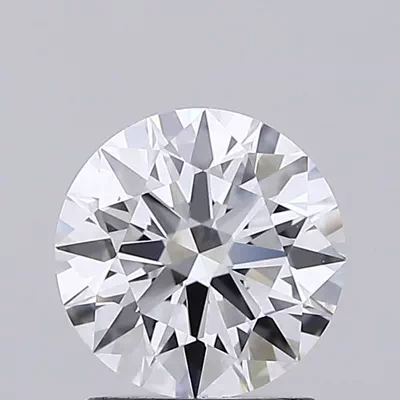 1.28ct F IF Rare Carat Ideal Cut Round Lab Grown Diamond