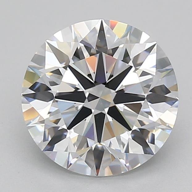 2.54ct D VVS1 Rare Carat Ideal Cut Round Lab Grown Diamond