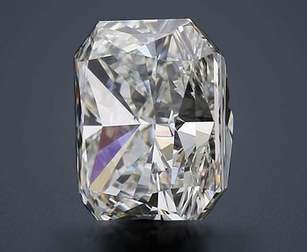 1.21ct K VS2 Rare Carat Ideal Cut Radiant Diamond