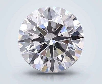 2.10ct G VVS2 Rare Carat Ideal Cut Round Lab Grown Diamond