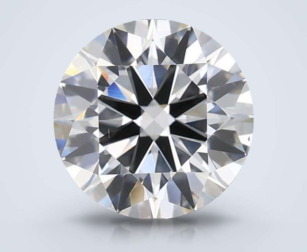 1.38ct G VS1 Rare Carat Ideal Cut Round Lab Grown Diamond