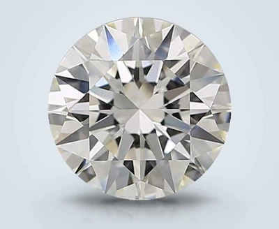 3.05ct J VS2 Rare Carat Ideal Cut Round Diamond