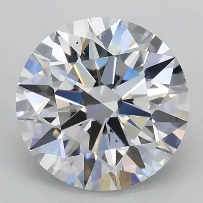 1.08ct D VS2 Rare Carat Ideal Cut Round Lab Grown Diamond