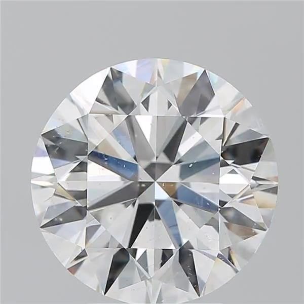 4.50ct I SI2 Rare Carat Ideal Cut Round Diamond